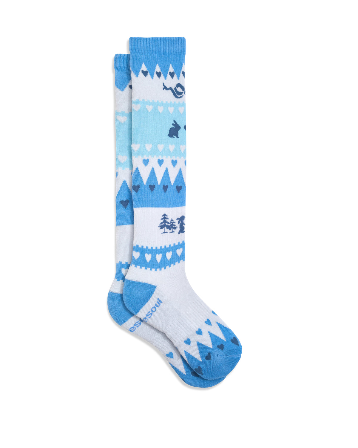 Pattern Ultrahigh Sock, Bunny Slope