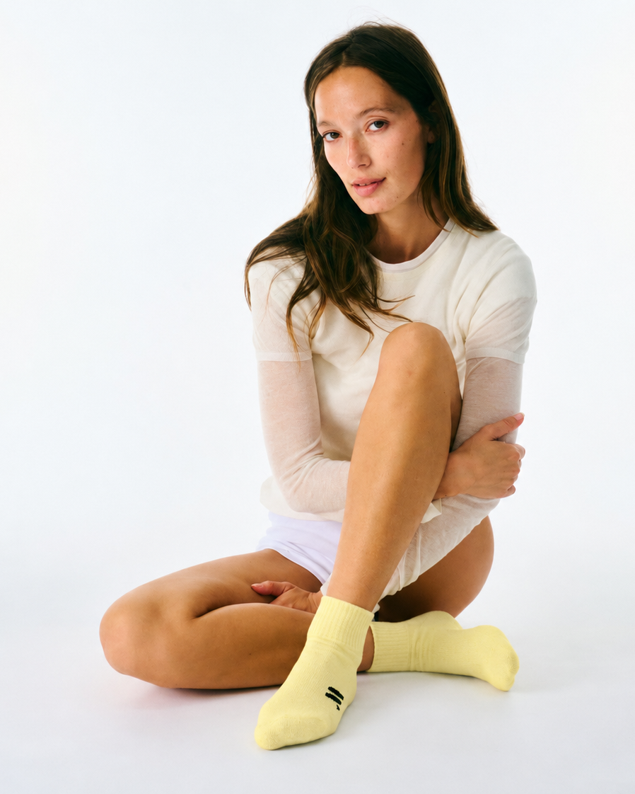 Quarter Sock, Butter
