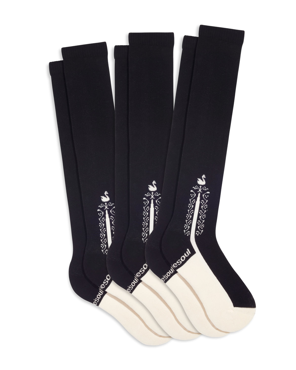Orion Ultrahigh Sock, Victorian Swan Song