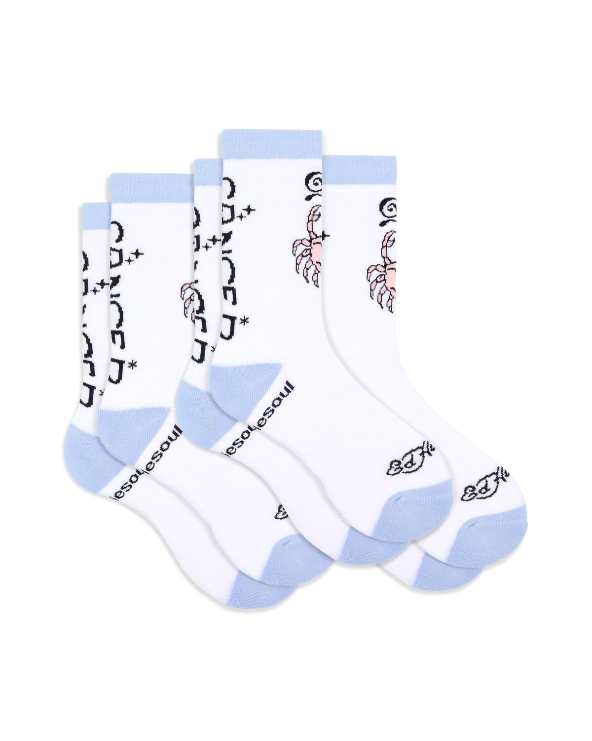 Ed Hardy Zodiac High Sock, Cancer