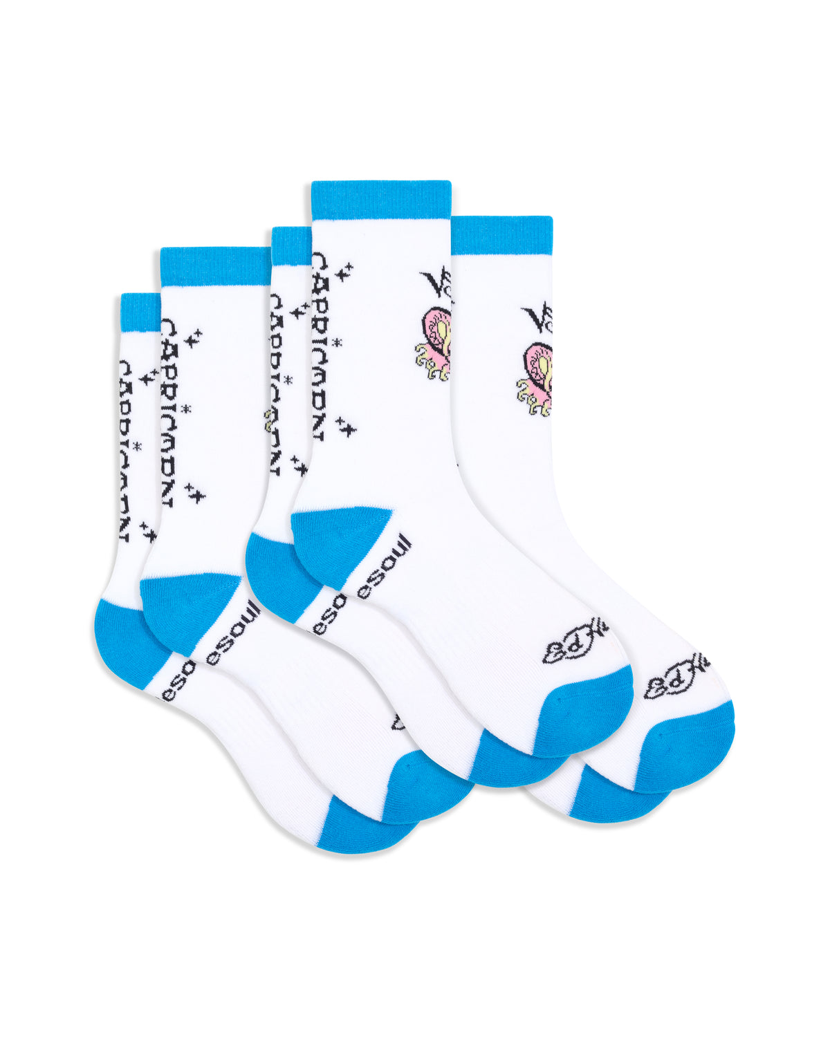 Ed Hardy Zodiac High Sock, Capricorn