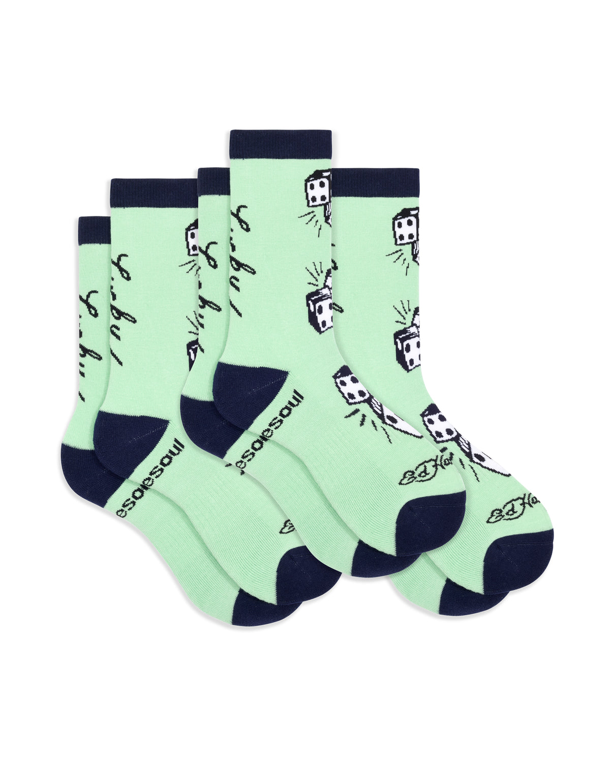 Ed Hardy High Sock, Lucky Dice