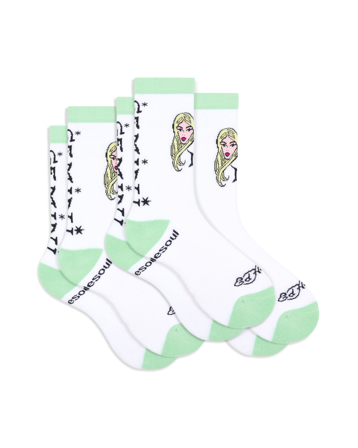 Ed Hardy Zodiac High Sock, Gemini