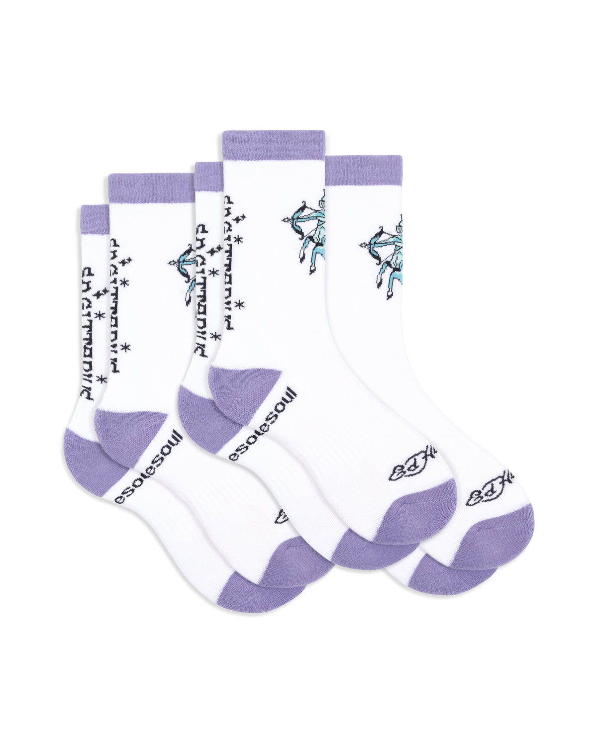 Ed Hardy Zodiac High Sock, Sagittarius