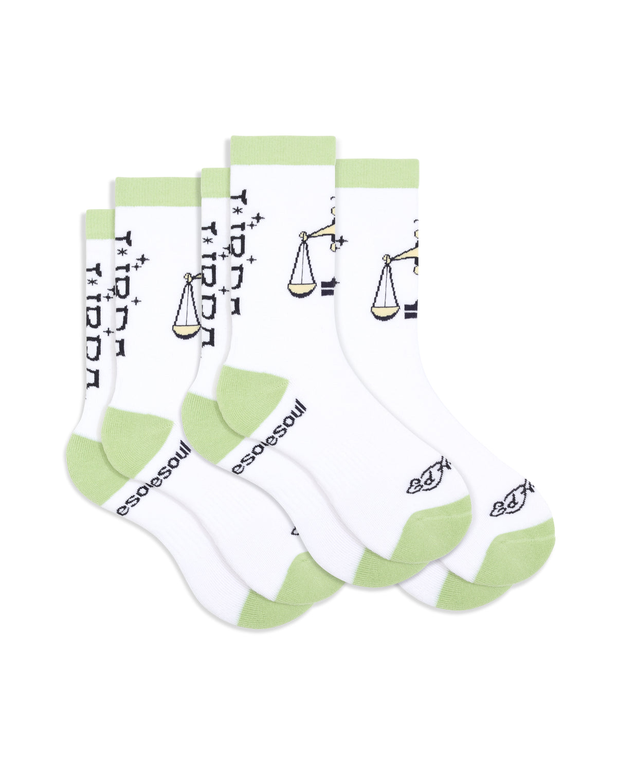 Ed Hardy Zodiac High Sock, Libra