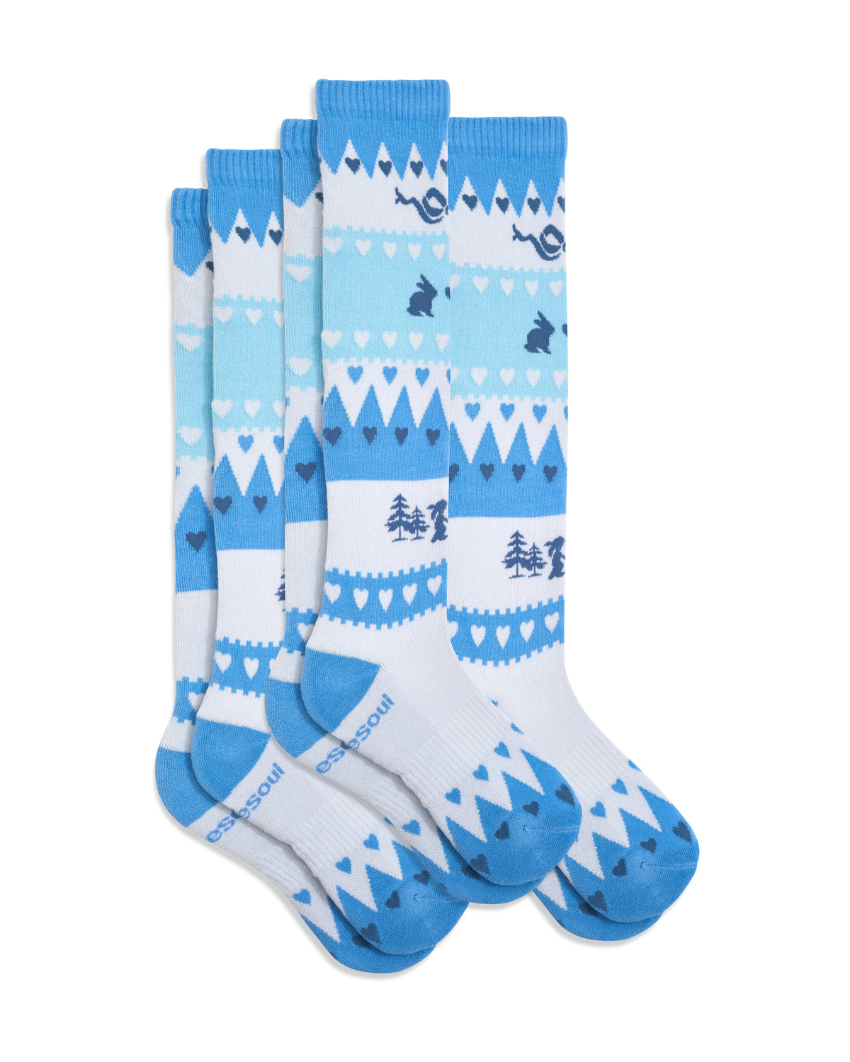 Pattern Ultrahigh Sock, Bunny Slope