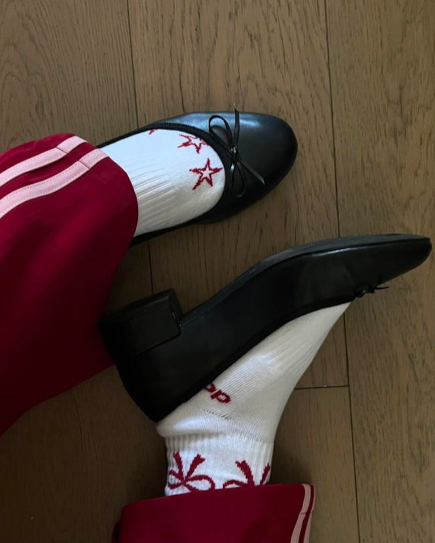Holly Quarter Sock, Red Velvet