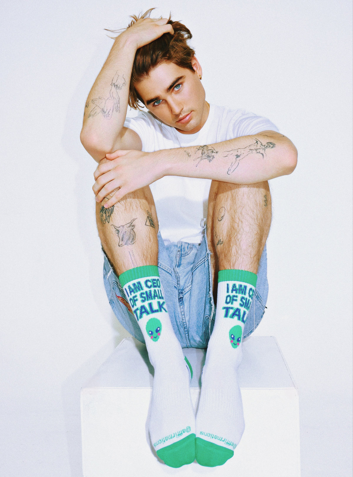 Afffirmations High Sock, CEO of Small Talk