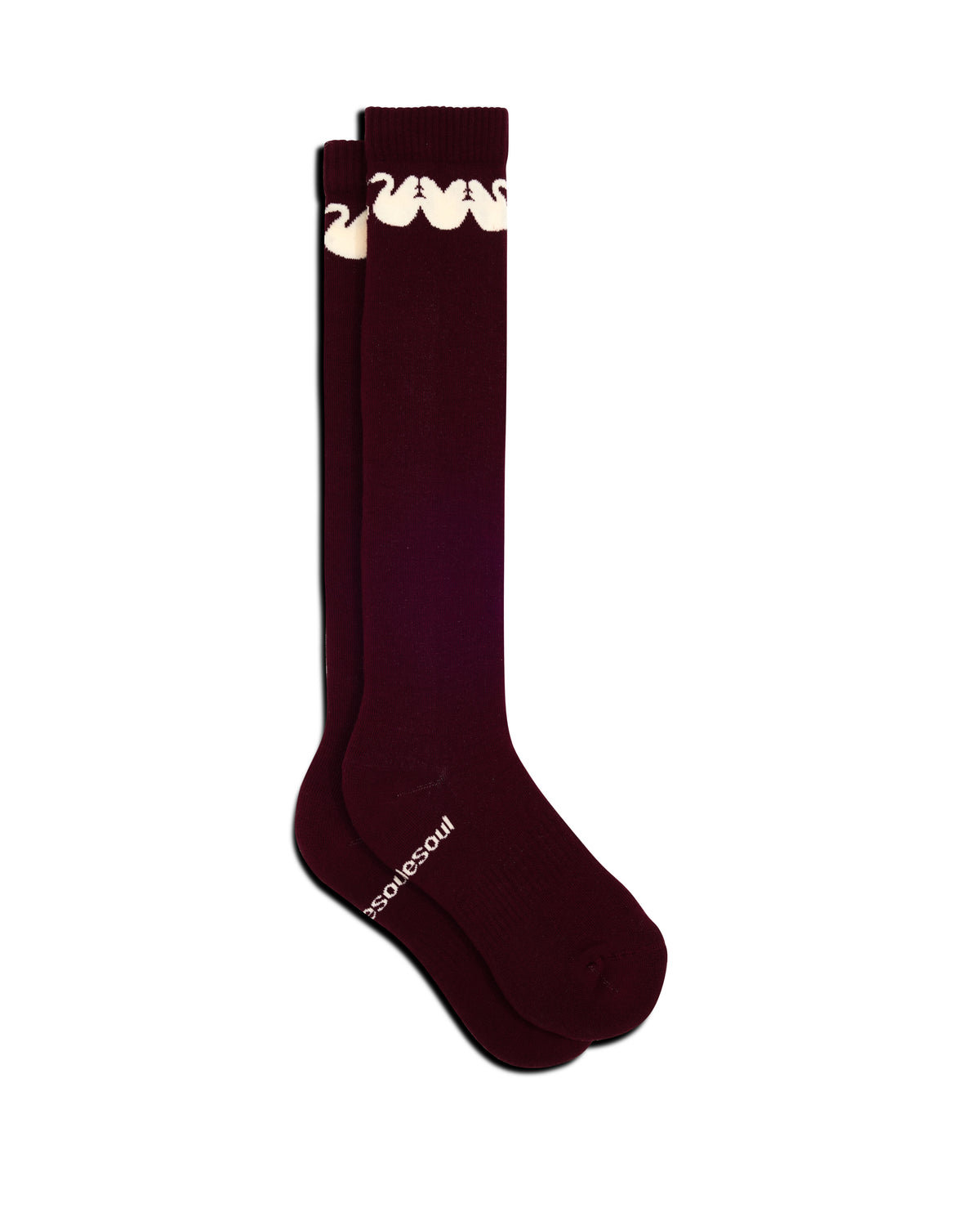Orion Ultrahigh Sock, Paper Swans